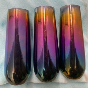 Wine glass holographic